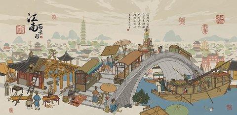 江南百景图新建筑馄饨摊 馄饨摊背景介绍