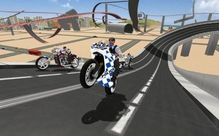 超级特技警察自行车模拟器3D中文版