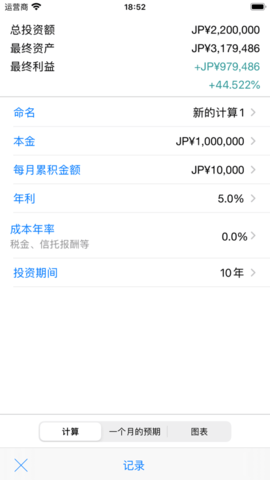 复利计算器