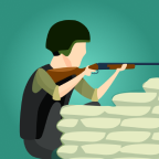 射击士兵战争