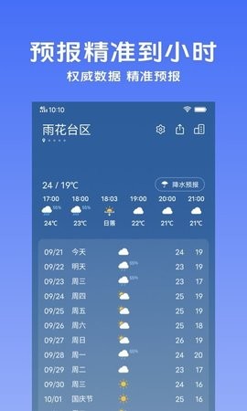 vivo手机自带天气预报app