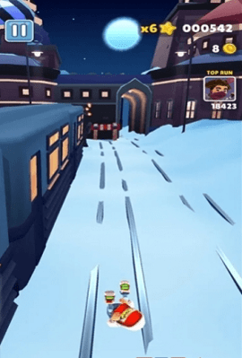 SUBWAYSURF雪地版