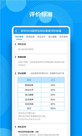 eeid综合素质评价平台系统学生版