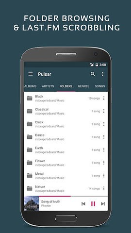pulsar音乐播放器