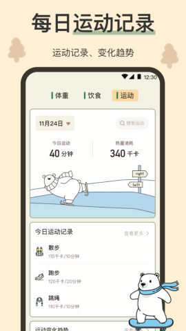 小熊体重