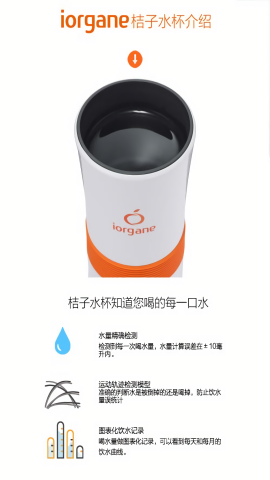 iorgane桔子智能水杯app