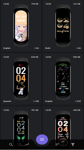小米手环6表盘资源app