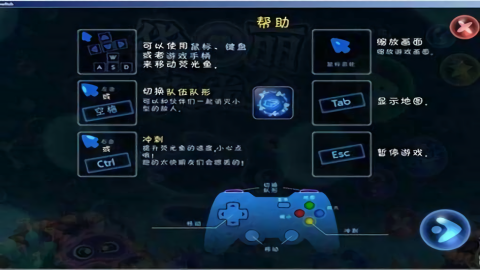 华丽荧光鱼