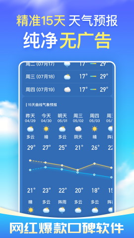预知天气预报纯净版老版本