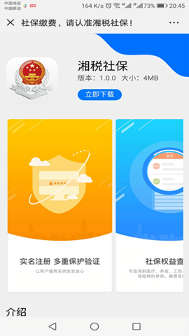 湘税社保缴费app