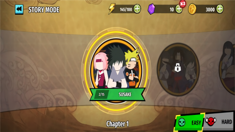 火柴人忍者3v3竞技场无广告版