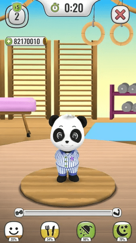 我的会说话的熊猫无限金币版