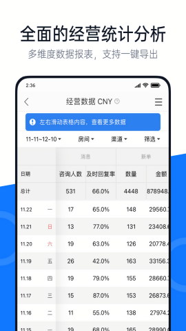 百居易民宿管理系统app