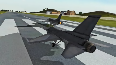 F18模拟起降飞机全解锁版