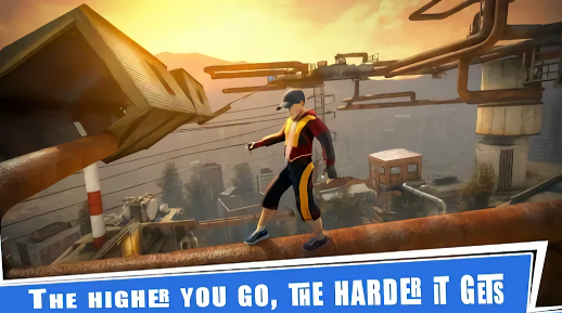 登上屋顶