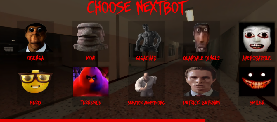 Nextbot追逐内置菜单版