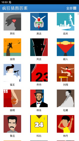 疯狂猜图答案