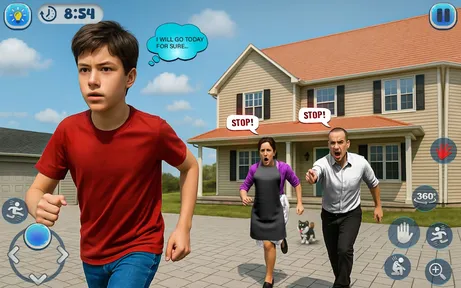 3D小学生逃脱游戏