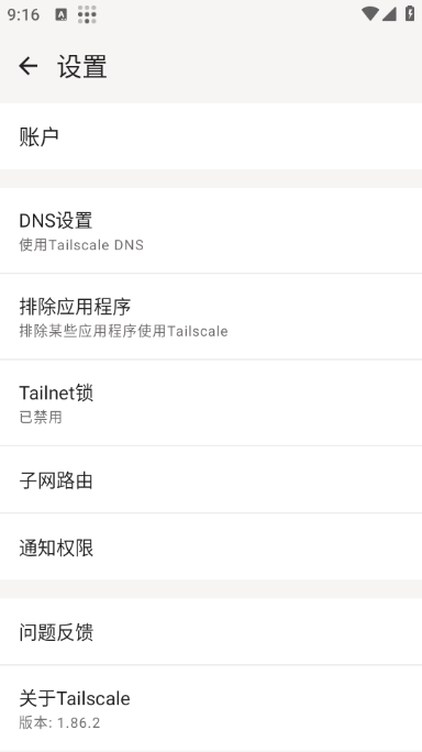 tailscale安卓客户端汉化版