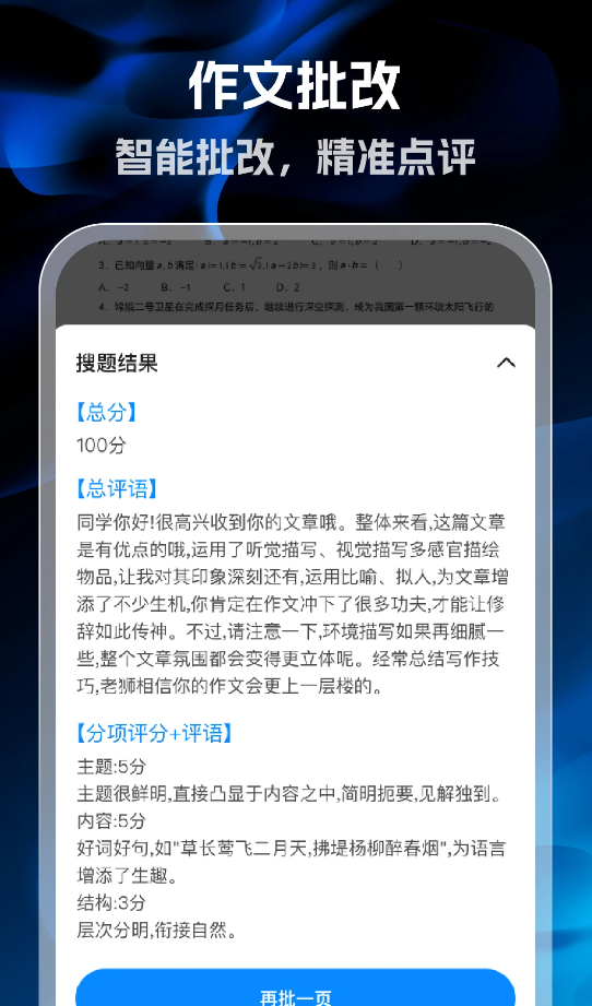 作业批改帮手
