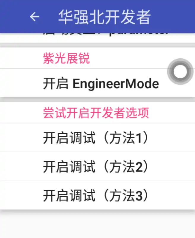 华强北开发者模式手表版