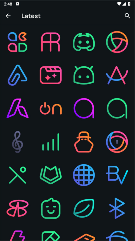 Linebit图标包彩色版