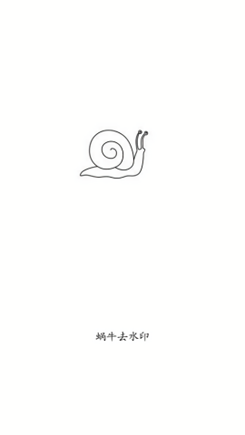 蜗牛去水印