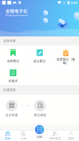 全程电子化服务平台
