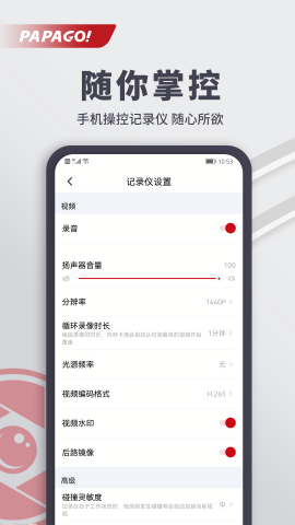 PAPAGO焦点记录仪