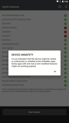 oprek detector环境检测app