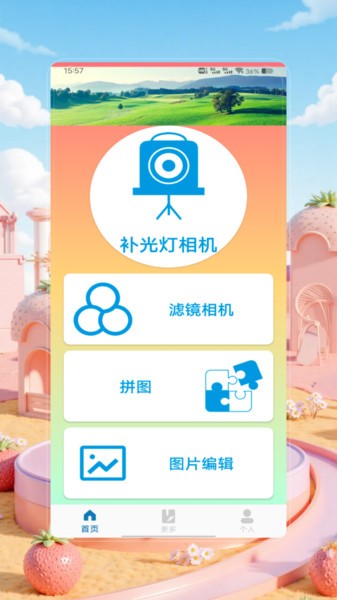 补光灯相机