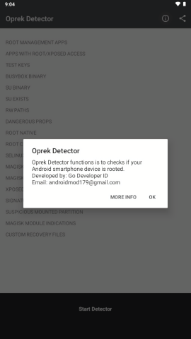 oprek detector环境检测app