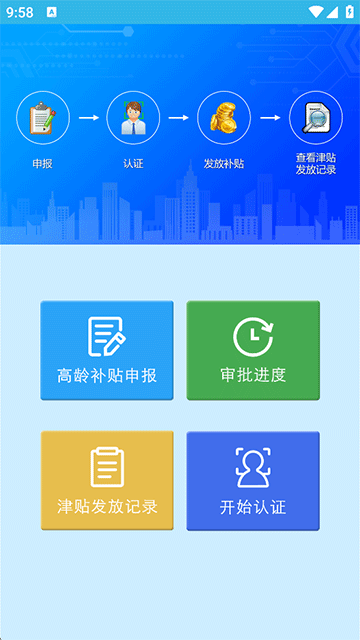 河北80岁高龄补贴认证