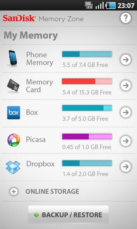 闪迪存储地带app