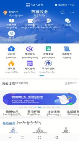 西藏政务
