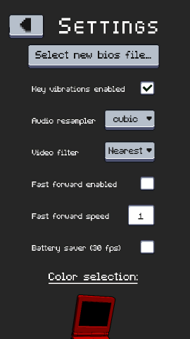 GBA Emulator模拟器