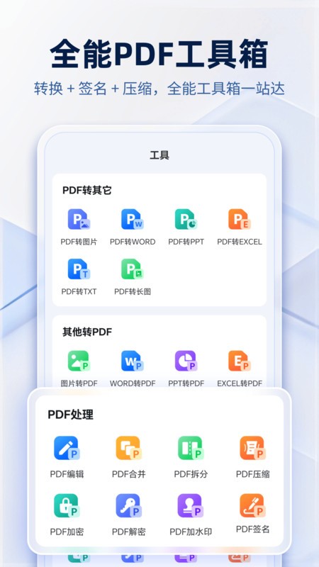PDF阅读编辑转换器