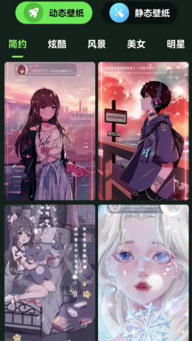 来玩壁纸秀