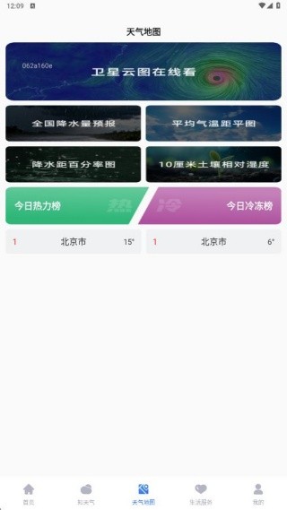 天气预报云
