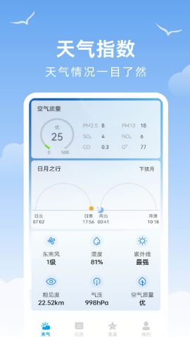天气预报精准报