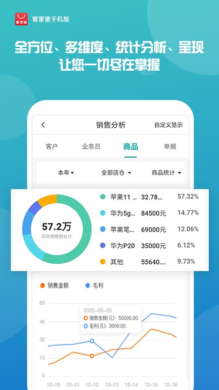 管家婆云erp进销存系统软件