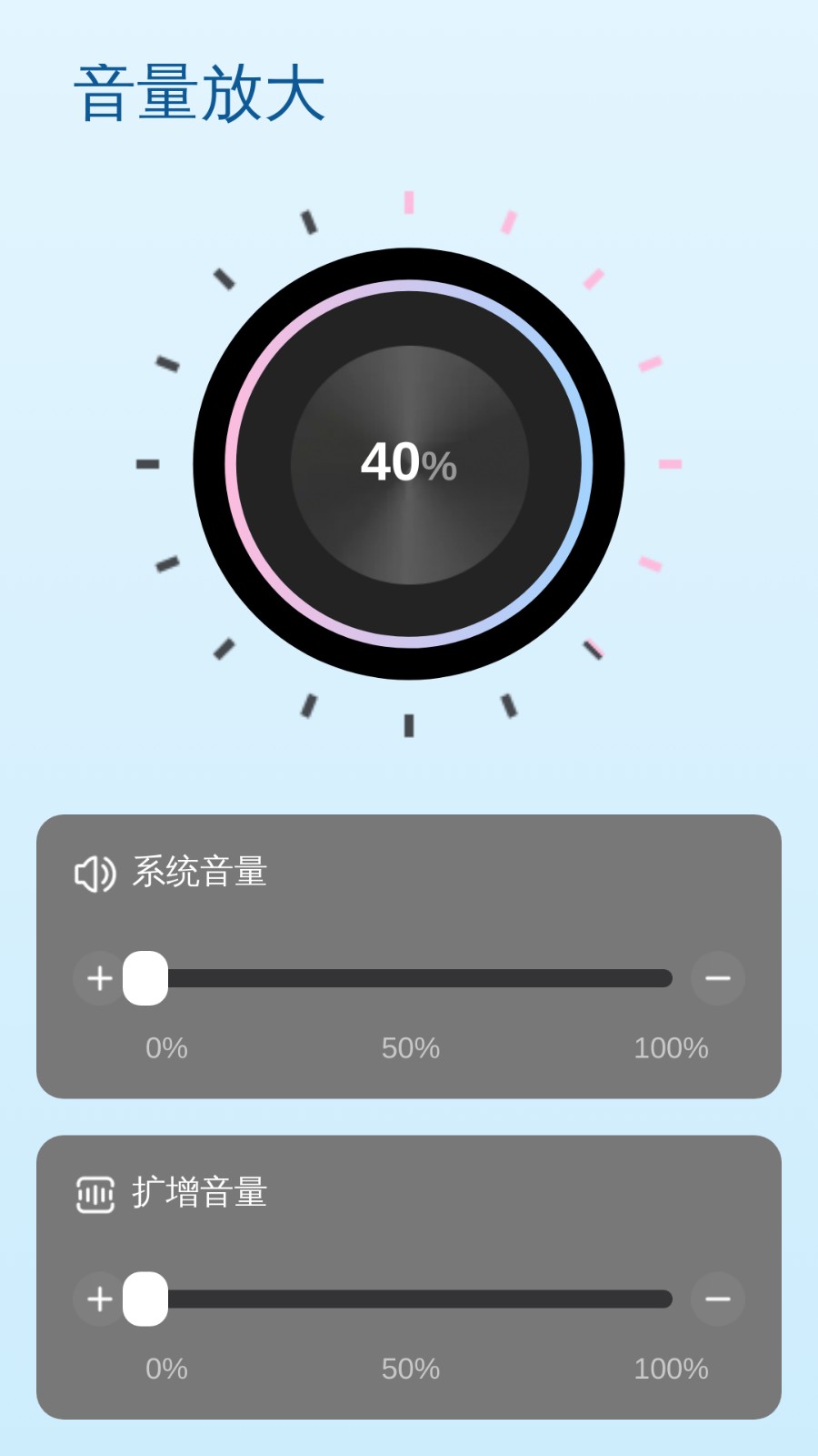 一键自动放大镜