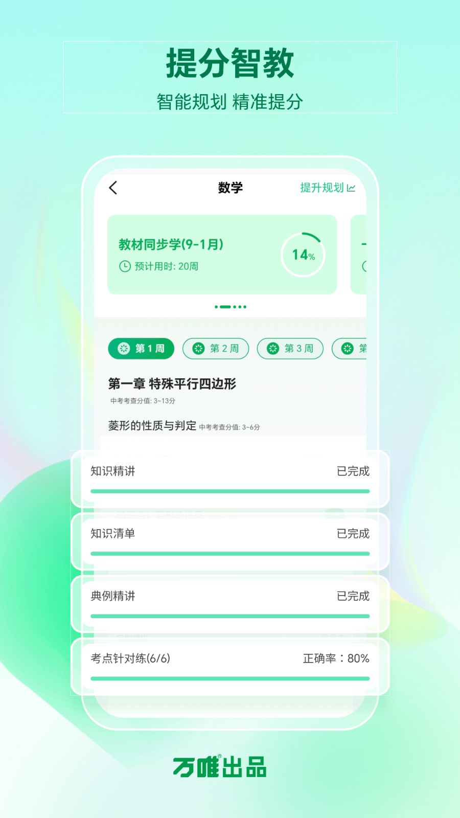 万唯中考电子版