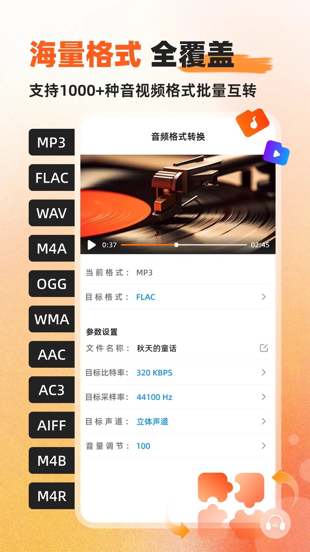 硬柿子音视频转换器
