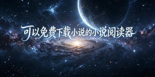 可以免费下载小说的小说阅读器