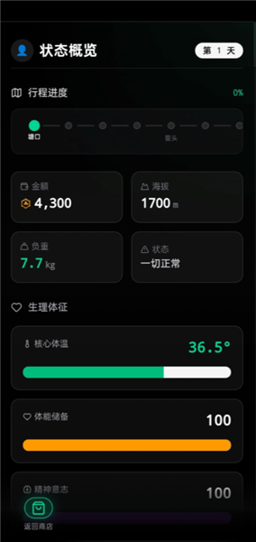 赛博徒步之生死鳌太线模拟器官方版v1.0