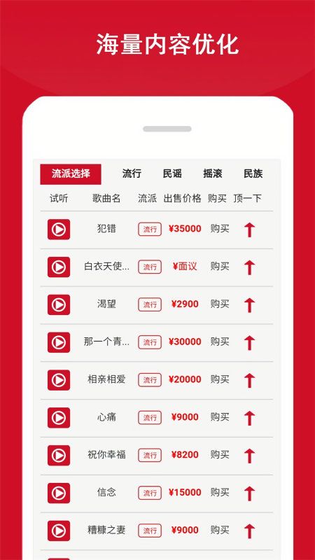 淘歌音乐交易平台