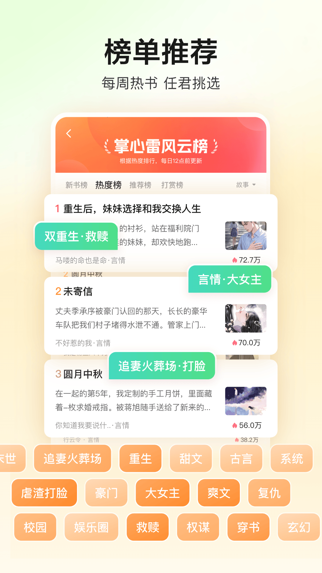 掌心雷原创故事社区app