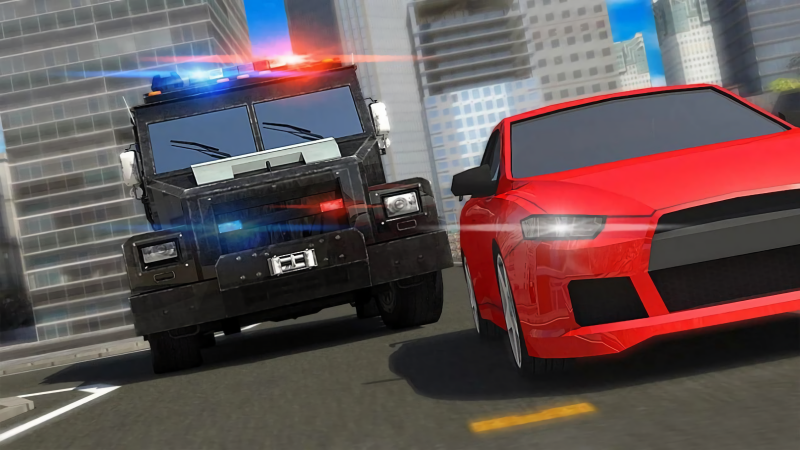 警车驾驶无限追逐游戏最新版