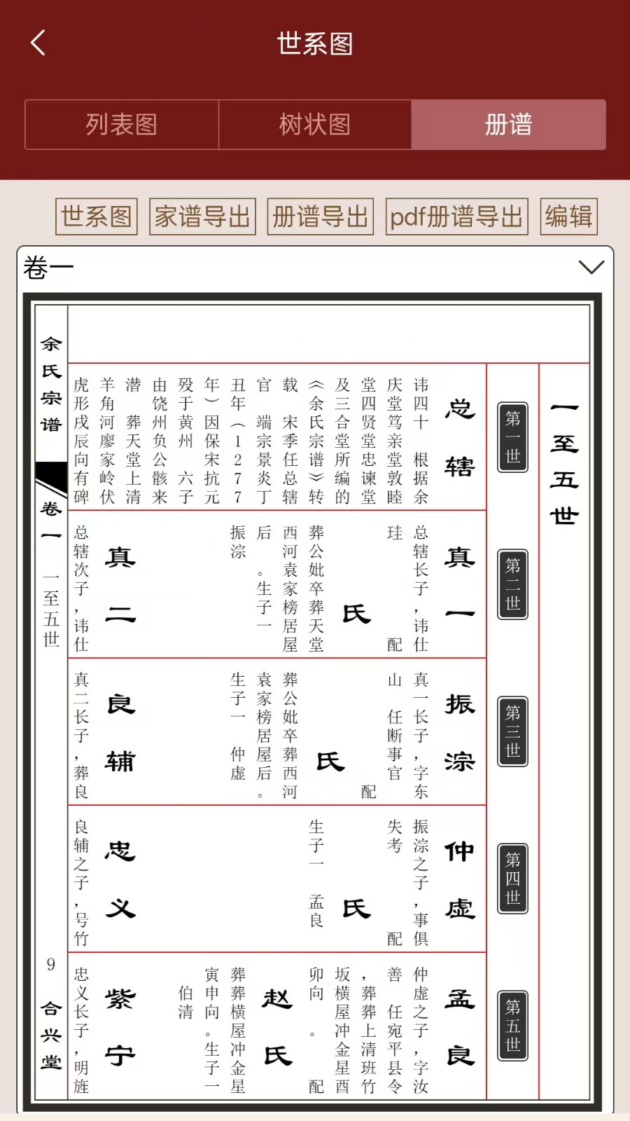 家谱多多